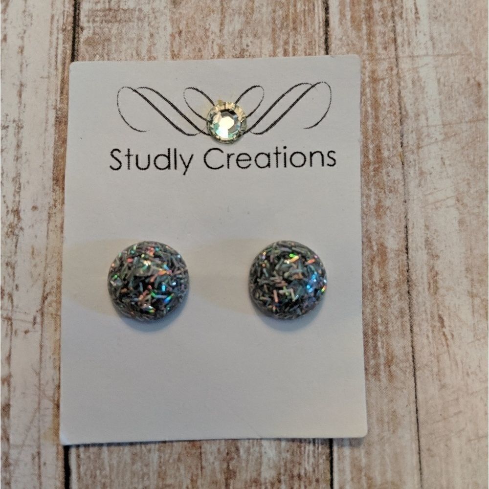 🆕 Studlycreations tinsel sparkle earrings